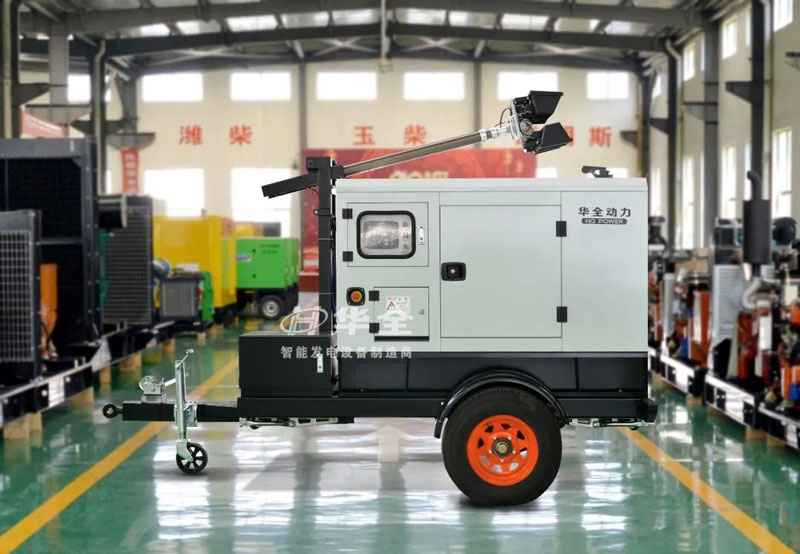華全戶外施工用柴油發(fā)電機(jī)組項(xiàng)目完成，發(fā)貨啦